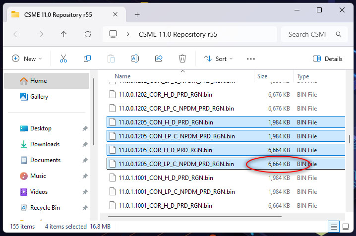 Hướng dẫn Clear ME BIOS: Copy file BIOS gốc